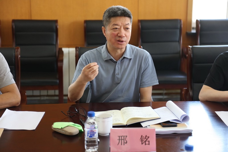 省城鄉(xiāng)建設(shè)集團(tuán)黨委副書記邢銘一行來我院調(diào)研(圖4) 省城鄉(xiāng)建設(shè)集團(tuán)黨委副書記邢銘一行來我院調(diào)研(圖4)