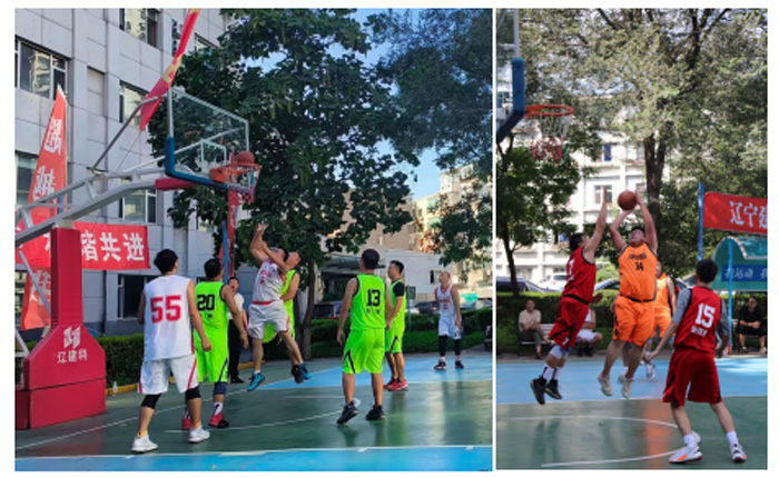愛院建院，實干同行——賀省建科院成立65周年第十五屆“奮進(jìn)杯”籃球系列賽隆重開幕(圖3)